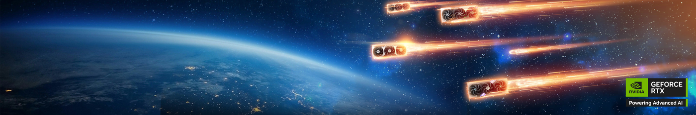 Banner NVIDIA GeForce RTX 50 MSI DT
