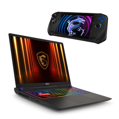 Bundle portatil gamingde  MSI Vector 16 HX AI A2XWIG-099ES y videoconsola Claw A1M-084ES