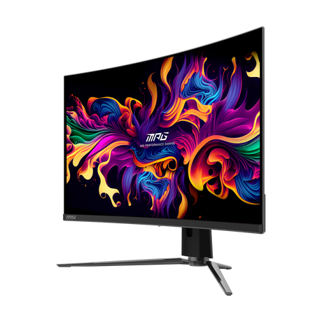 Monitor curvo gaming 4K MSI MPG 321CURX QD-OLED de 32 pulgadas UHD
