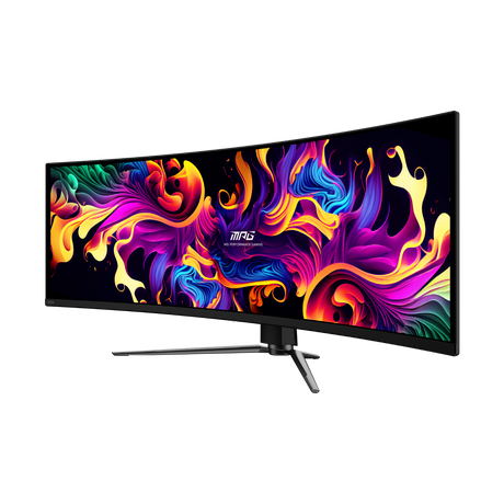 Monitor gaming ultra wide MSI MPG 491CQPX QD-OLED de 49 pulgadas DQHD