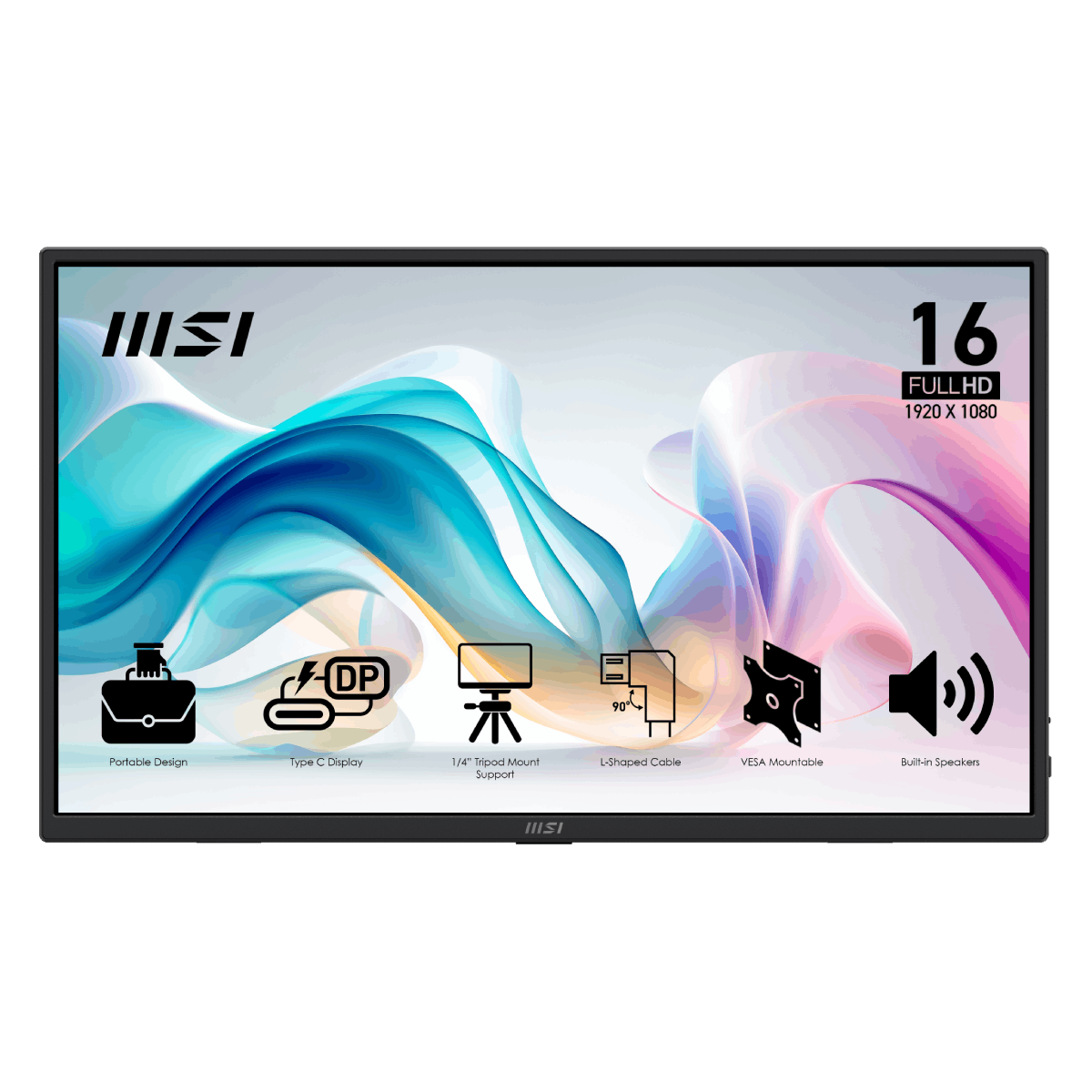 Monitor portatil de MSI PRO MP165 E6 de 15,6