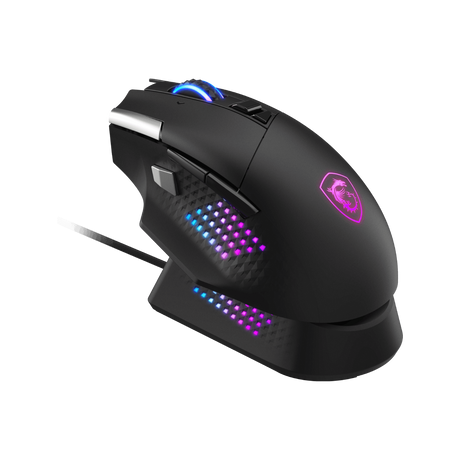 Raton gaming inalambrico MSI Versa PRO con el Mouse Dock PRO