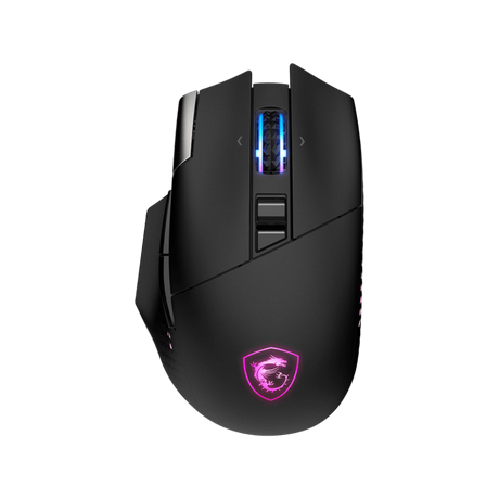 Raton gaming inalambrico MSI Versa PRO con el Mouse Dock PRO