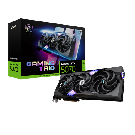 tarjeta grafica msi nvidia geforce 5070 12g gaming trio oc