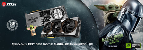 MSI GeForce RTX 5080 16G The Mandalorian and Grogu Edition OC – Edición Ultralimitada | Solo 500 en Europa