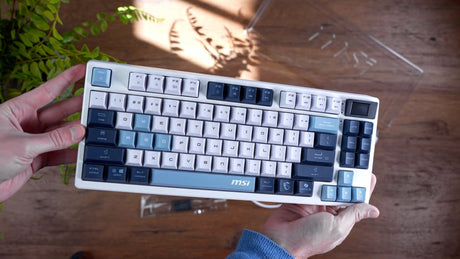 MSI Forge GK600 TKL: El Teclado Mecánico Inalámbrico que Redefine la Calidad