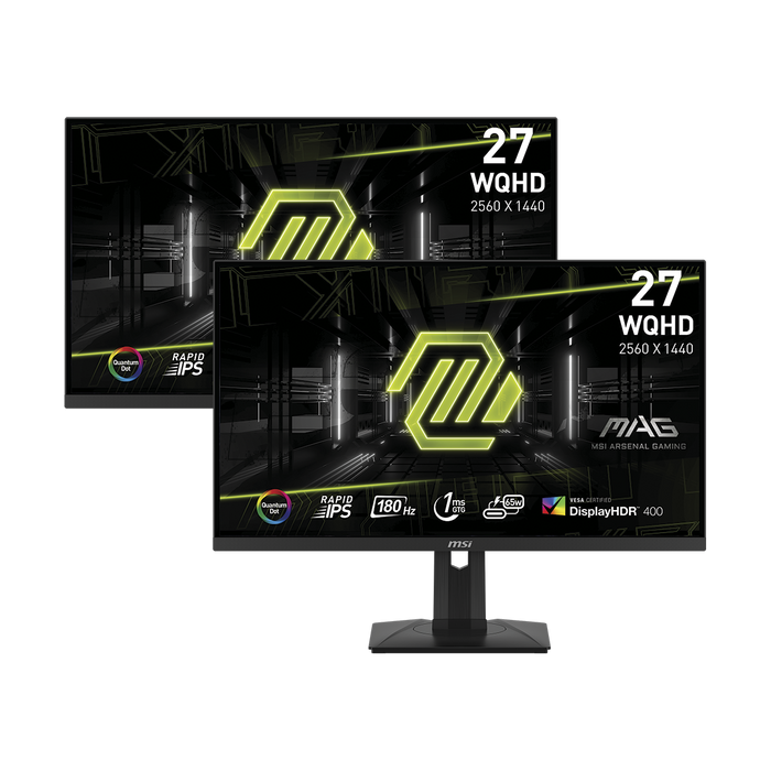 Pack 2 Monitores Gaming MSI MAG 274QRF QD E2