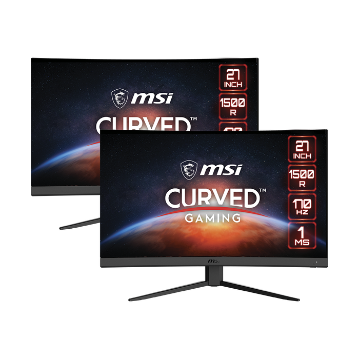 Pack 2 Monitores Gaming MSI G27CQ4 E2