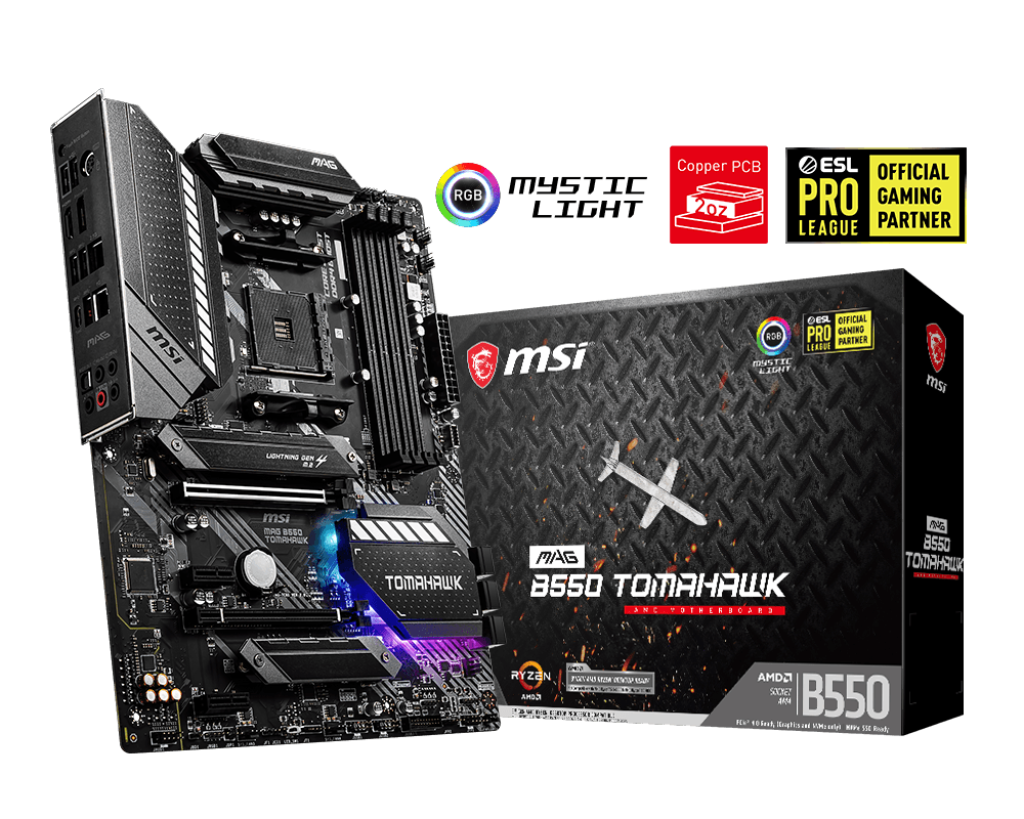 MSI MSI MAG B550 TOMAHAWK frontal