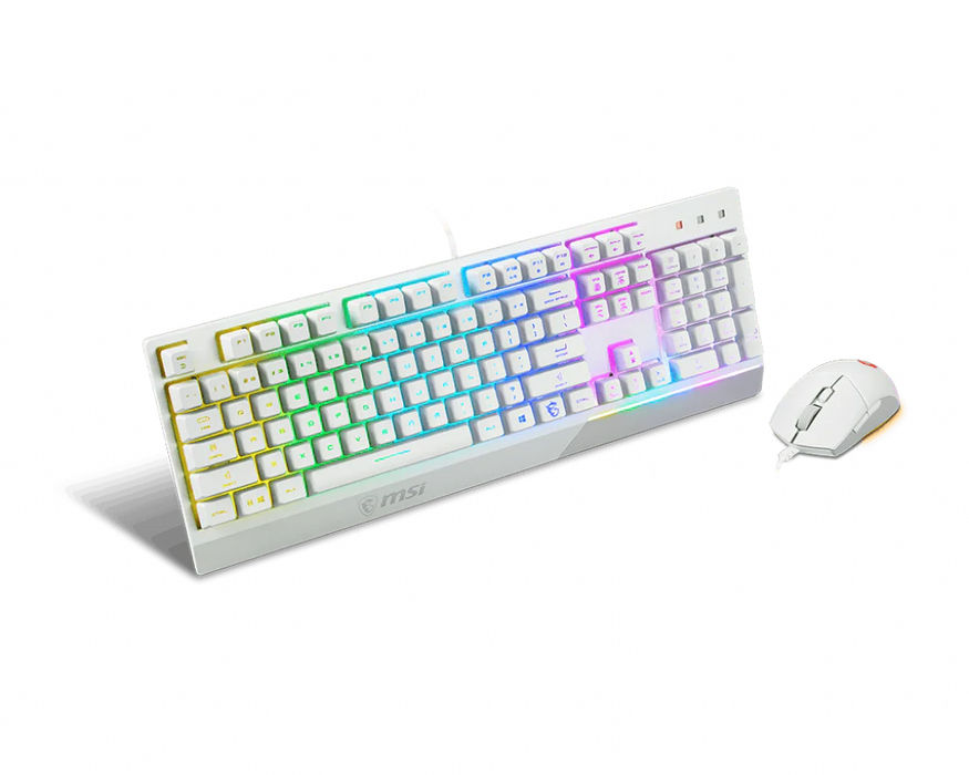 MSI Vigor GK30 Combo Blanco Español | Teclado + Ratón