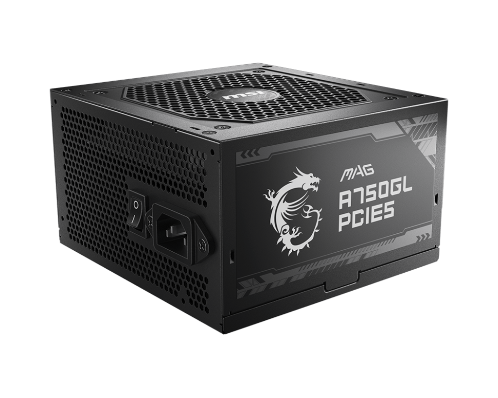 msi mag a750gl pcie5 80 plus gold modular