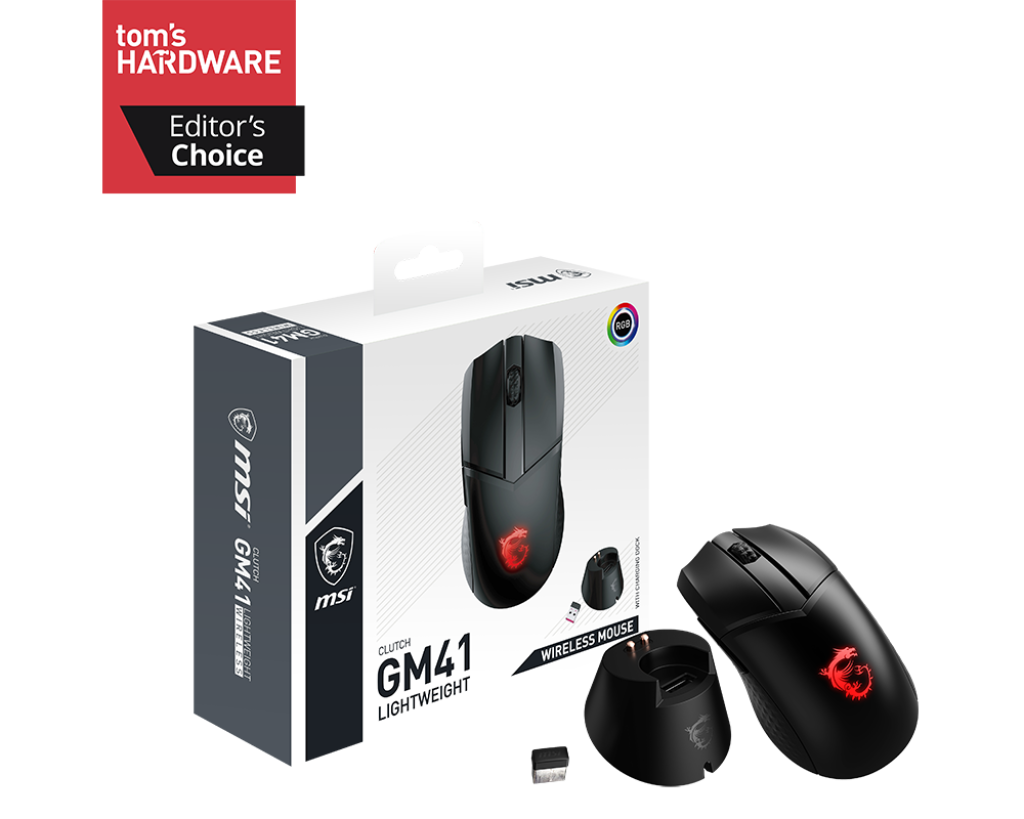 msi clutch gm41 lightweight wireless