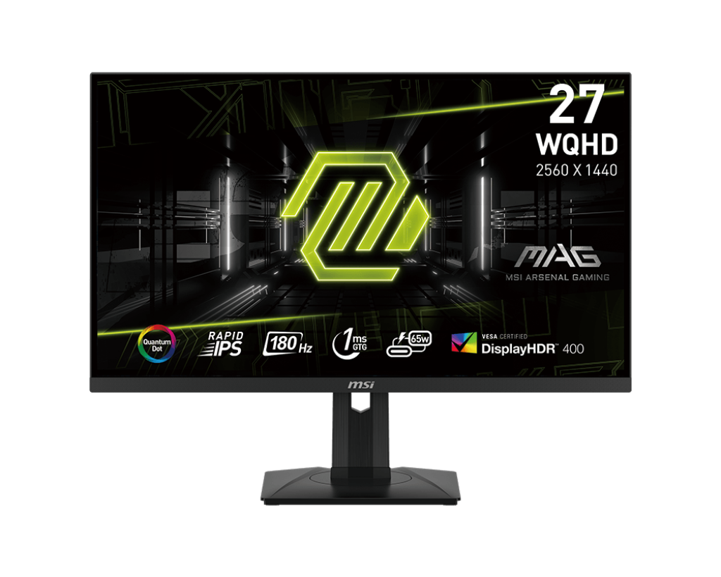 MAG 274QRF QD E2 frontal MSI Monitor Gaming