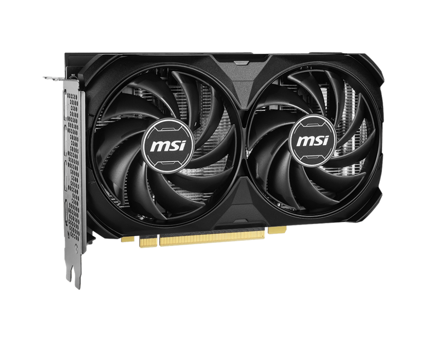 MSI GeForce RTX 4060 Ti 8G VENTUS 2X BLACK E1 OC | Tarjeta Gráfica