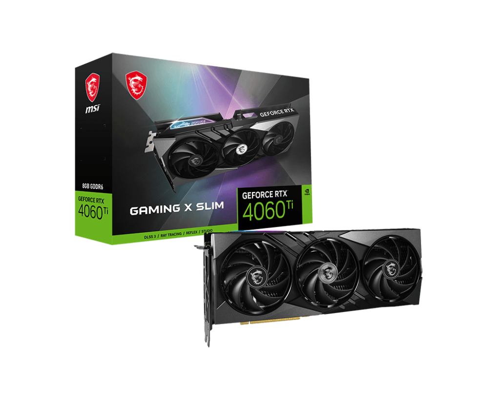 MSI GeForce RTX 4060 Ti GAMING X SLIM 8G | Tarjeta Gráfica - MSI e-Shop |  Tienda Oficial MSI España