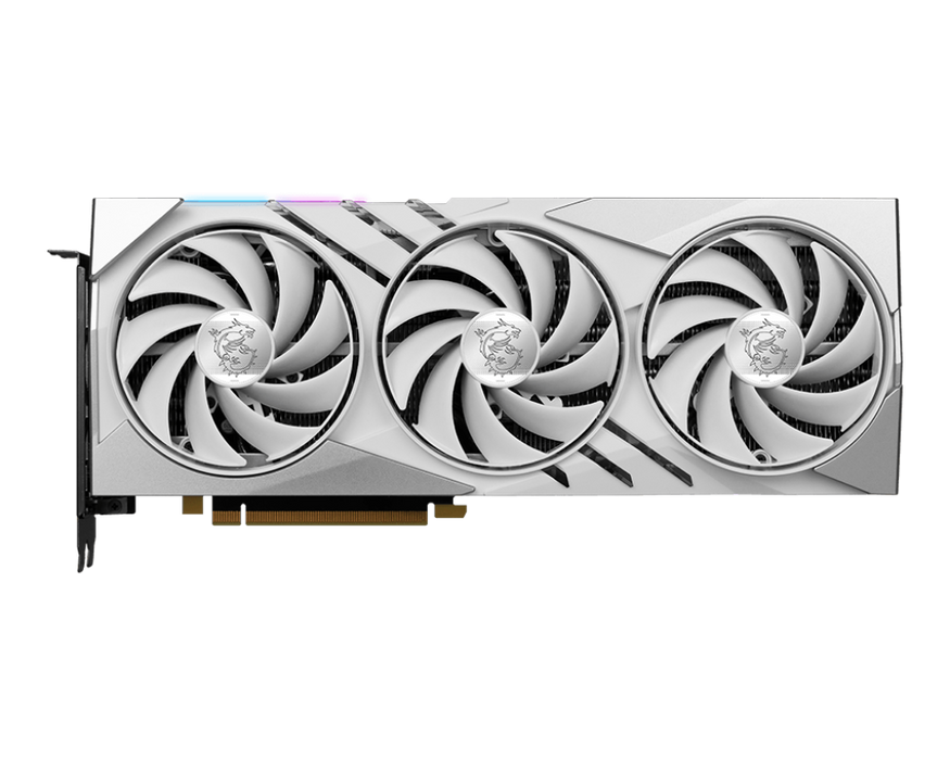 MSI GeForce RTX 4070 Ti SUPER 16G GAMING X SLIM WHITE | Tarjeta Gráfica