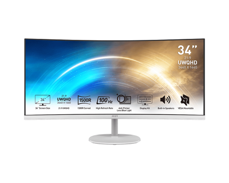 MSI PRO MP341CQW  | Monitor Profesional