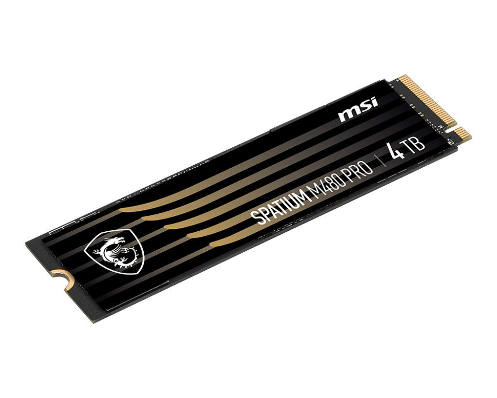 MSI Spatium M480 PRO PCIe 4.0 NVMe M.2 4TB | SSD - MSI e-Shop |  Tienda Oficial MSI España