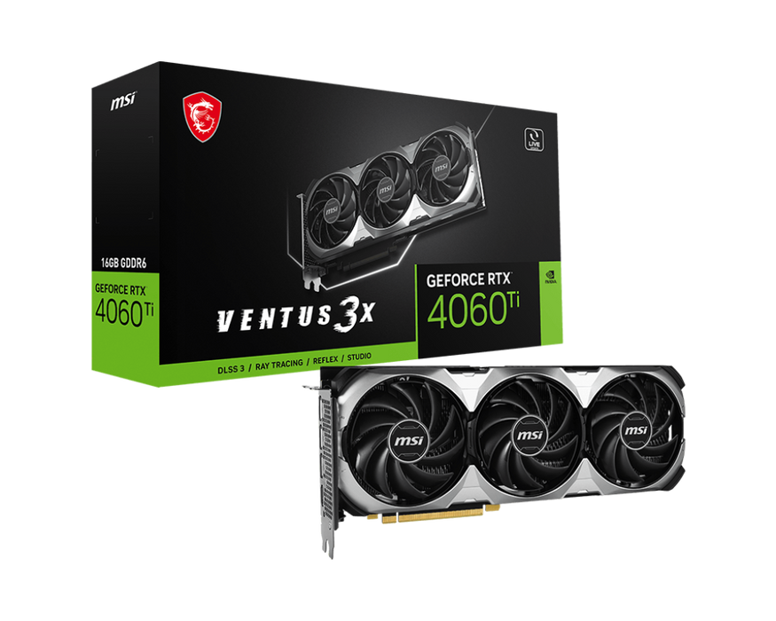 MSI GeForce RTX 4060 Ti VENTUS 3X 16G