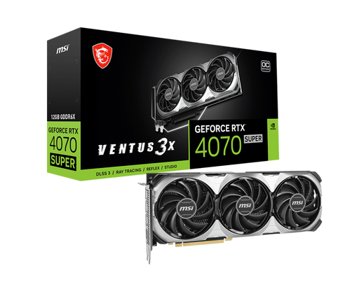 MSI GeForce RTX 4070 SUPER 12G VENTUS 3X OC