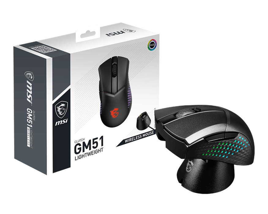 MSI Clutch GM51 Lightweight Wireless | Ratón Gaming