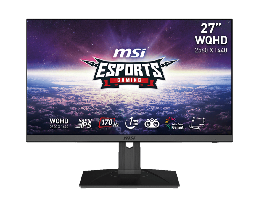 G272QPF frontal MSI Monitor Gaming