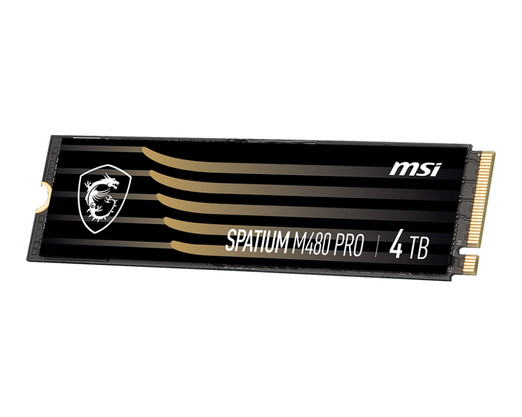 MSI Spatium M480 PRO PCIe 4.0 NVMe M.2 4TB