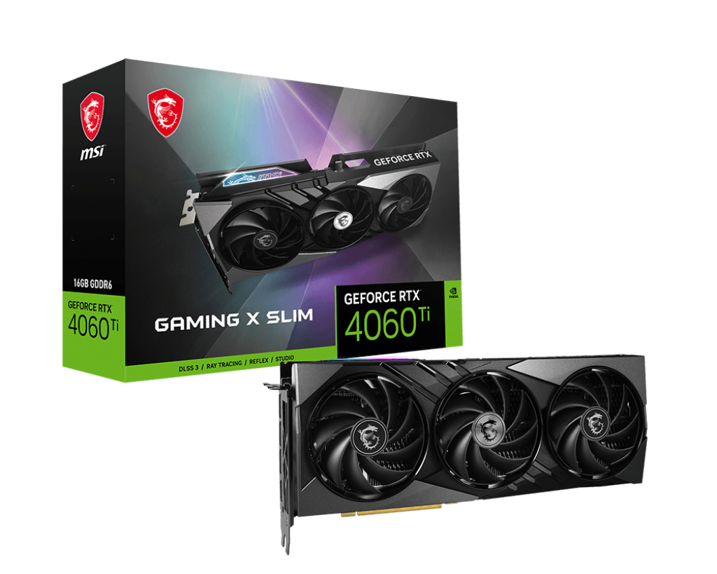 MSI GeForce RTX 4060 Ti GAMING X SLIM 16G