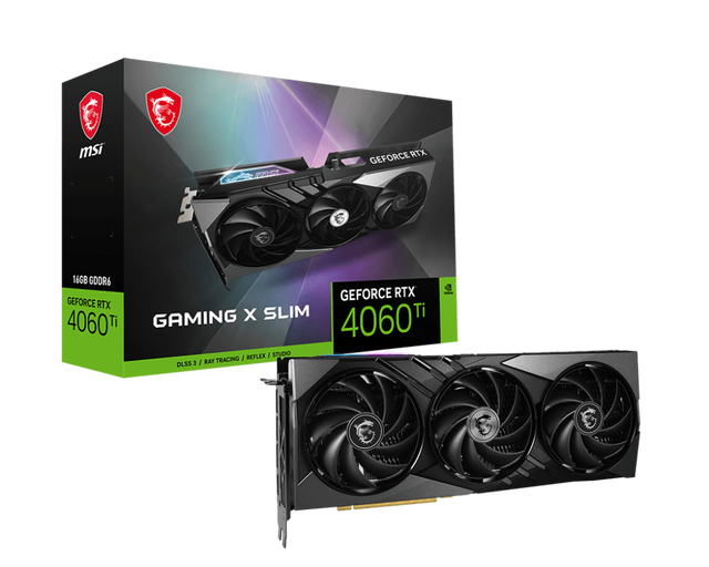 MSI GeForce RTX 4060 Ti GAMING X SLIM 16G