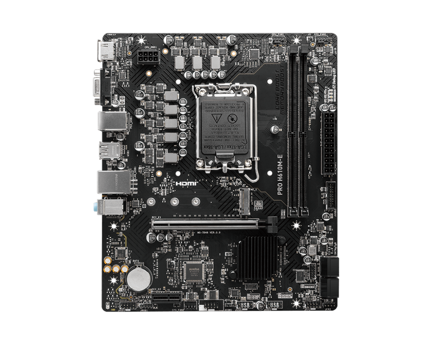 MSI PRO H610M-E | Placa Base - MSI e-Shop |  Tienda Oficial MSI España