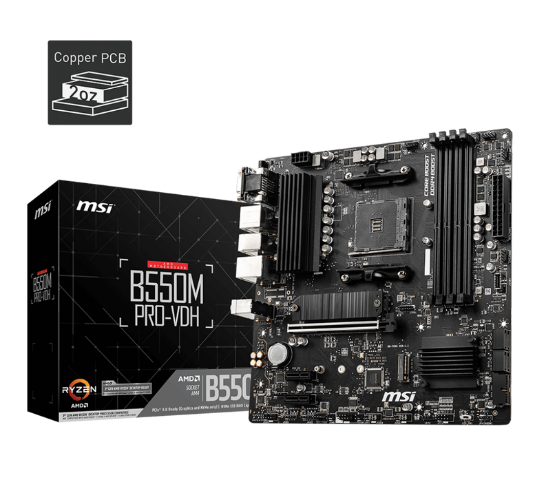 MSI B550M PRO-VDH | Placa Base