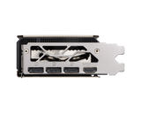 Tarjeta gráfica MSI GeForce RTX 5080 16G INSPIRE 3X VGA, con disipador y ventiladores, vista frontal de la tarjeta MSI.