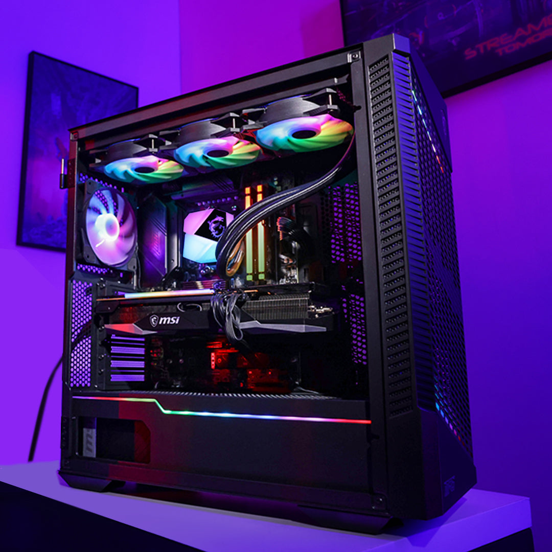 Power by MSI Build your own PC set up (test)