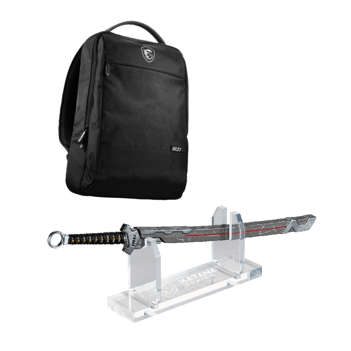 Pack Mochila MSI Essential + Katana MSI Kit Model - MSI e-Shop | Tienda Oficial MSI España