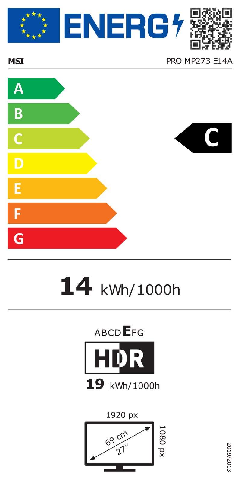 Energy Efficiency Label