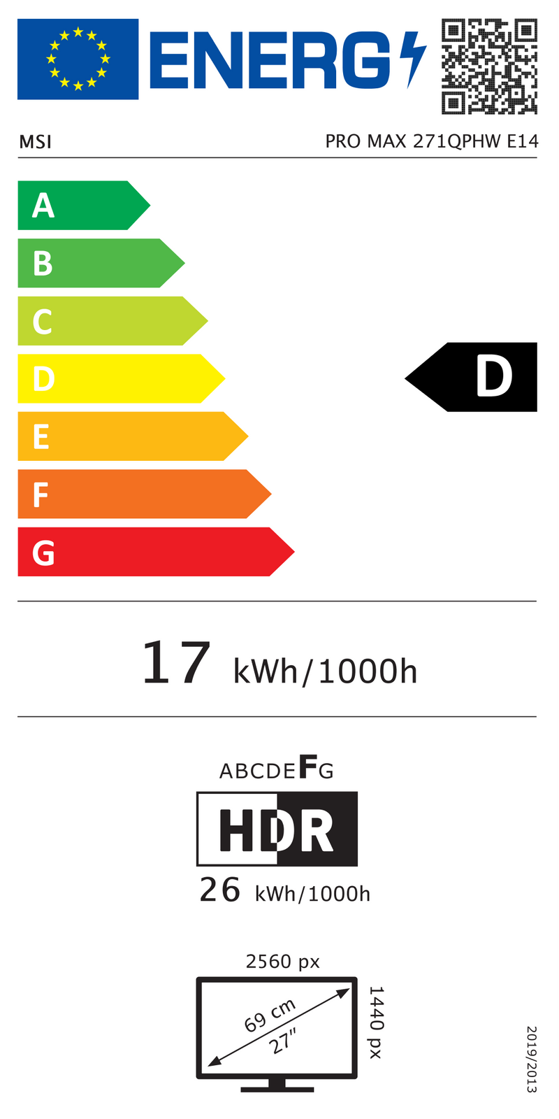 Energy Efficiency Label
