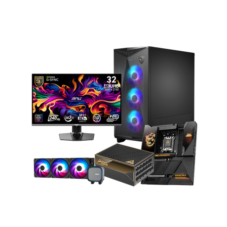 Pack de Placa Base + Fuente de Alimentación + Caja + Refrigeración Líquida + Monitor - MSI e-Shop | Tienda Oficial MSI España