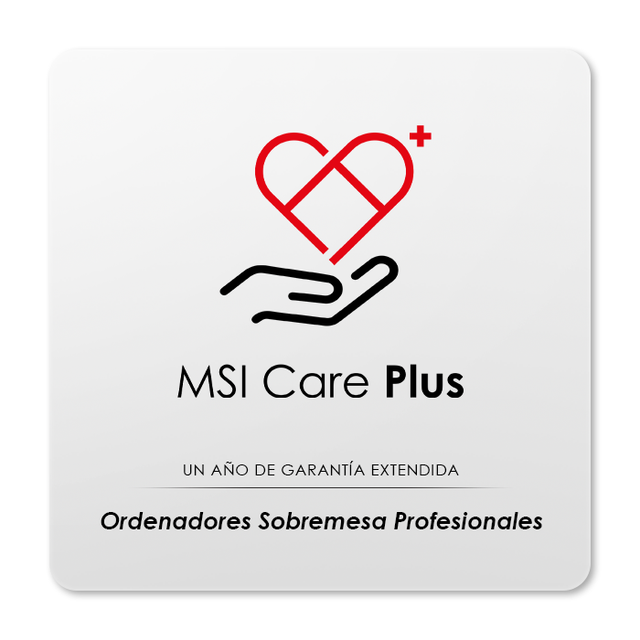 Extensión de Garantía de 1 Año para PC Profesional - MSI e-Shop | Tienda Oficial MSI España