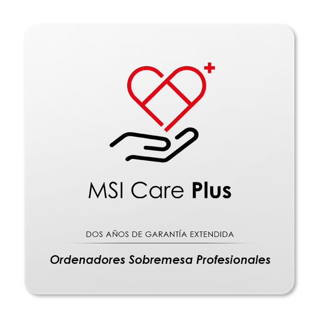 Extensión de Garantía de 2 Años para PC Profesional - MSI e-Shop | Tienda Oficial MSI España