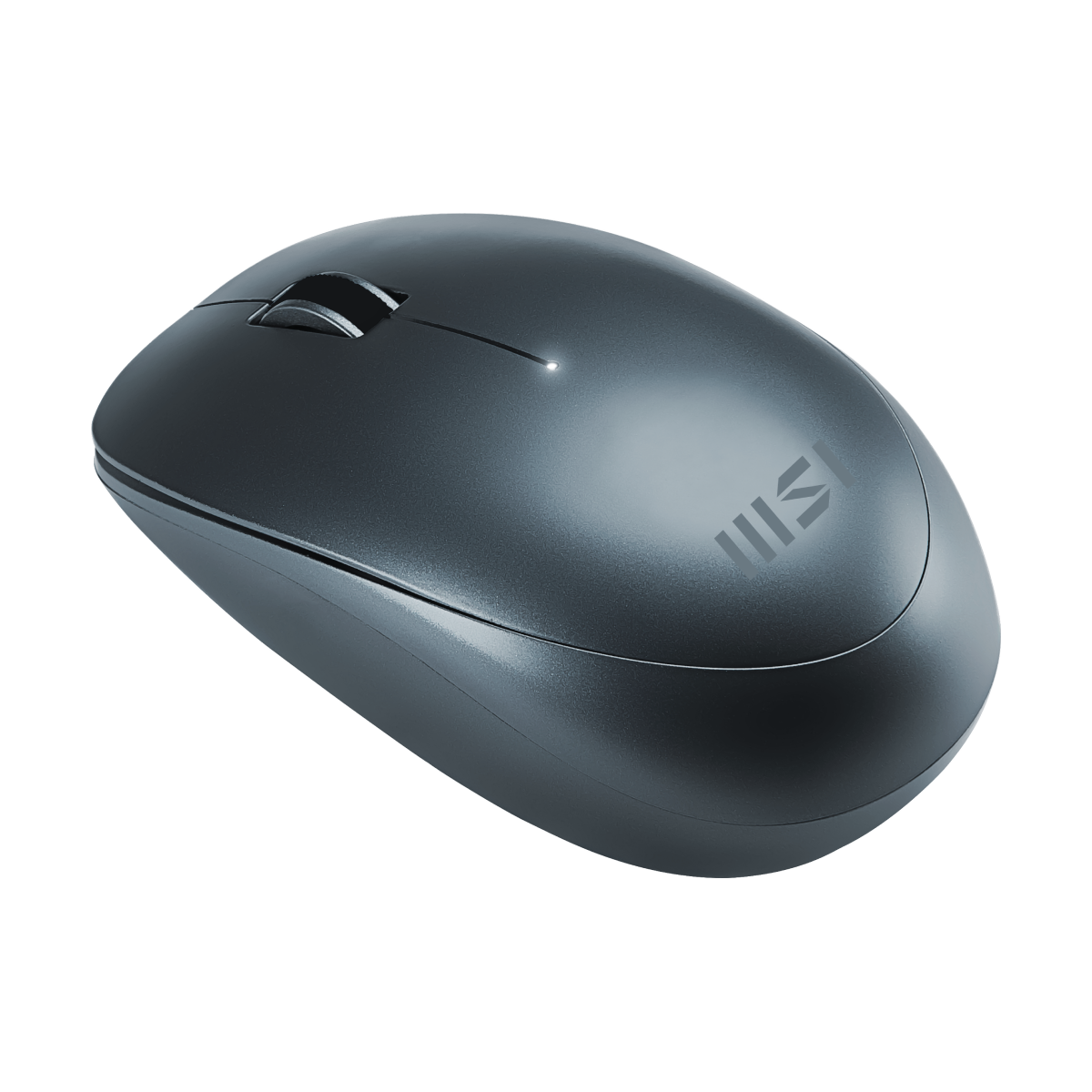 Ratón Bluetooth MSI M98 negro con diseño ergonómico y botones laterales, ideal para uso diario y gaming. Zoom