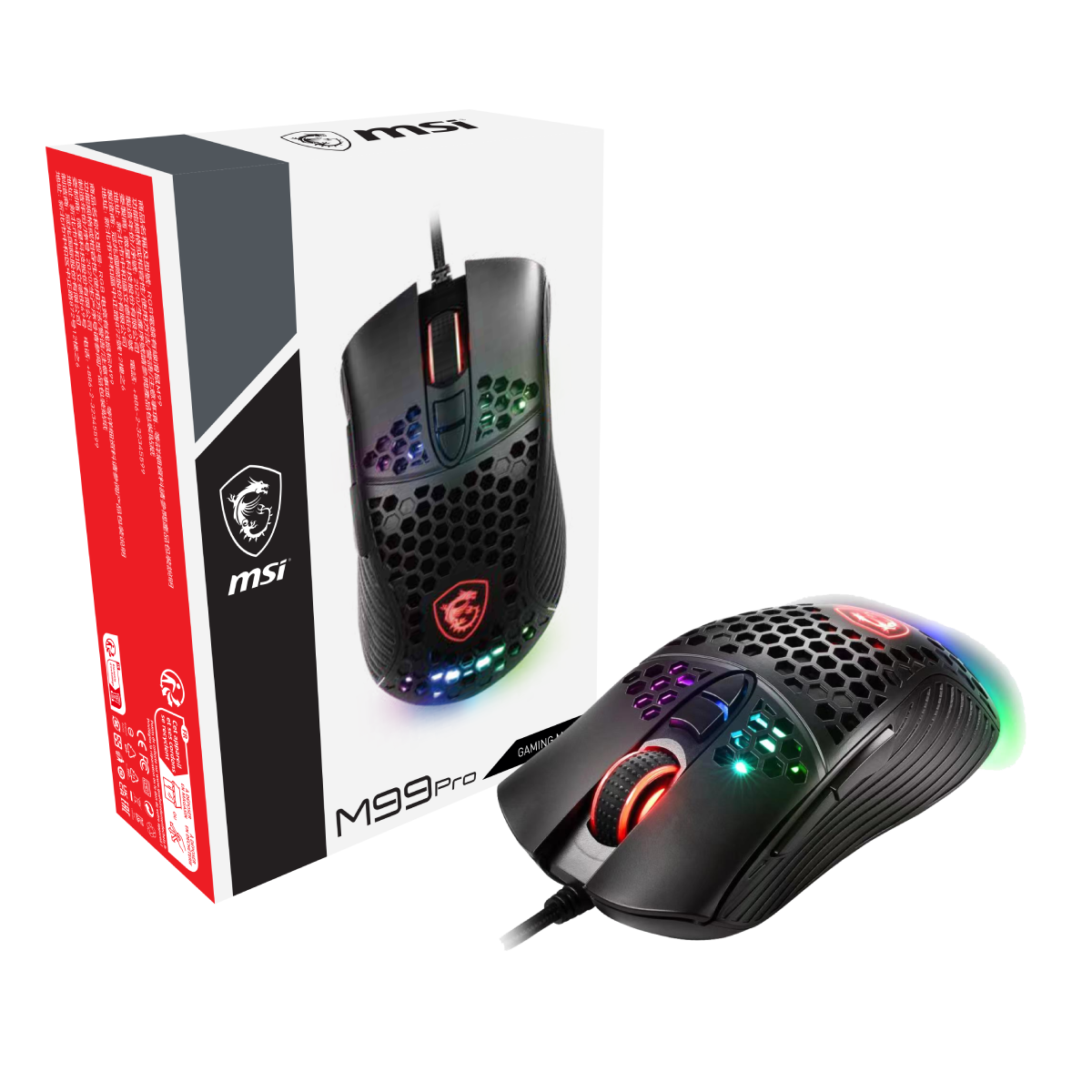 MSI M99 Box | Ratón Gaming Zoom