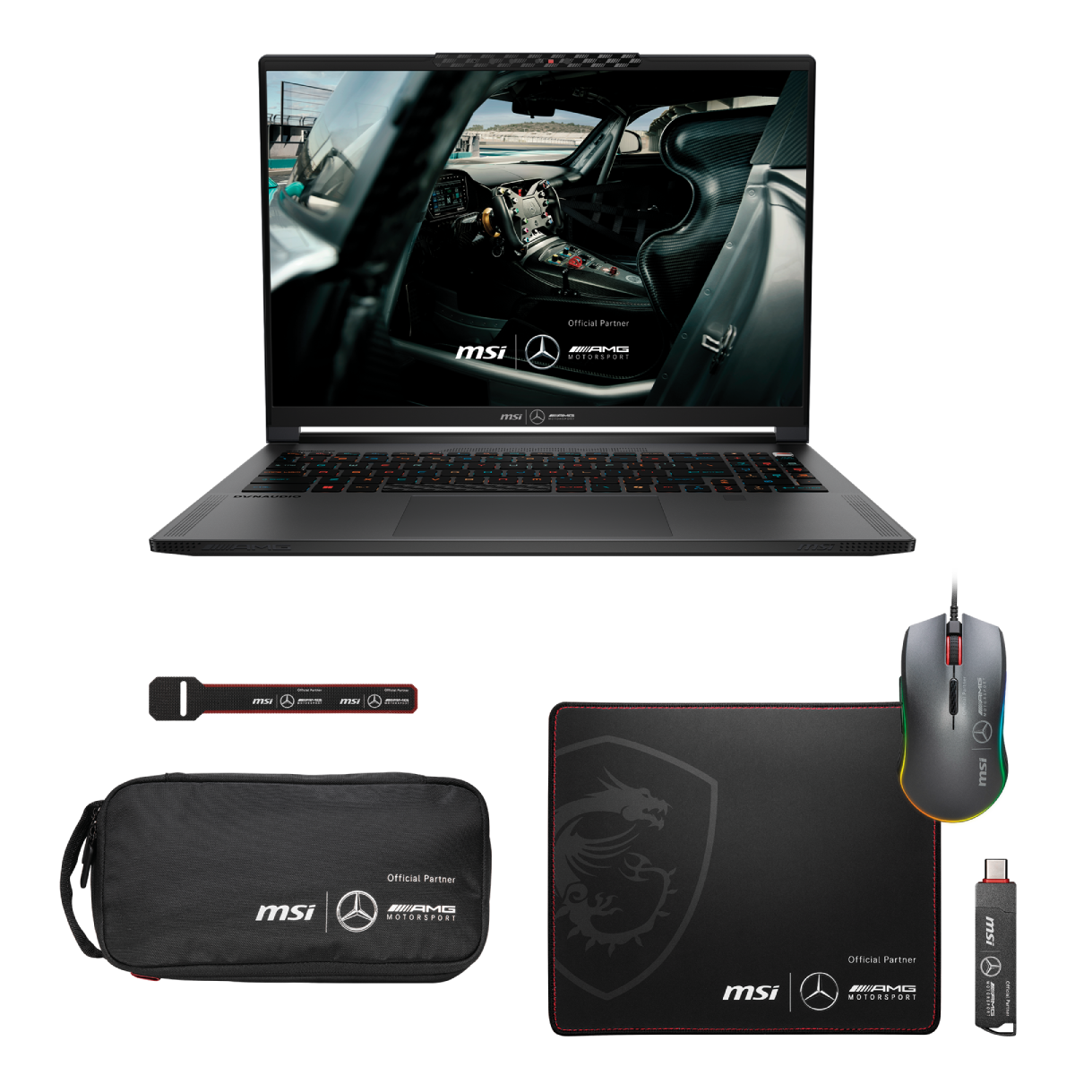 Pack MSI Stealth 16 Mercedes AMG A1VGG-298ES