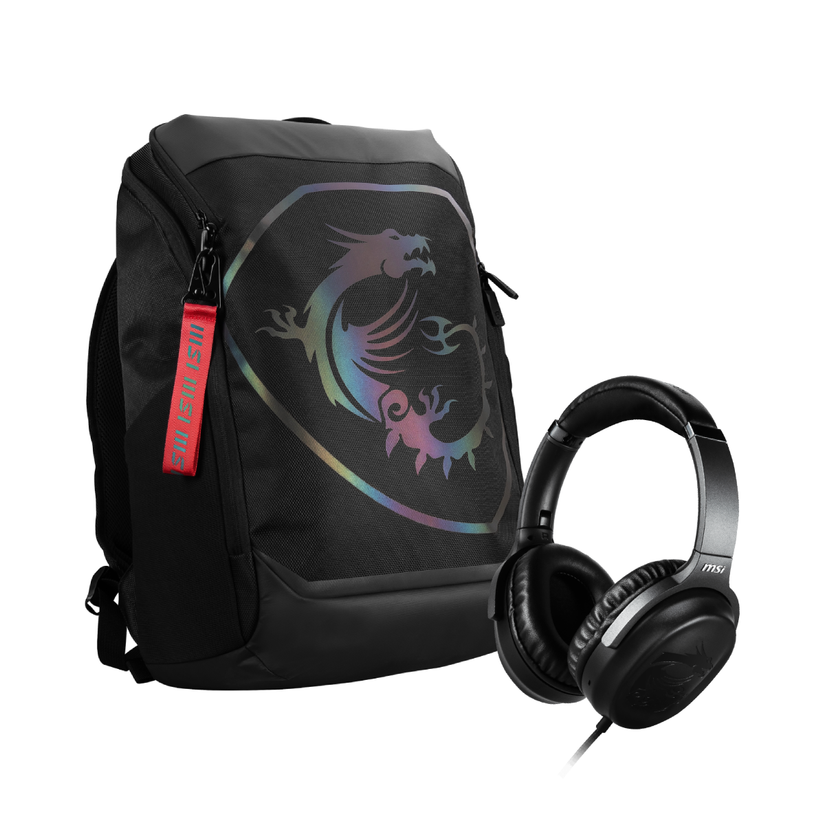 Pack Mochila MSI Titan Gaming + Auriculares H901 - MSI e-Shop | Tienda Oficial MSI España Zoom