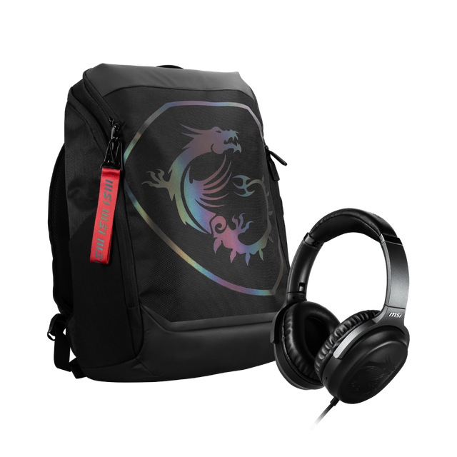 Pack Mochila MSI Titan Gaming + Auriculares H901 - MSI e-Shop | Tienda Oficial MSI España
