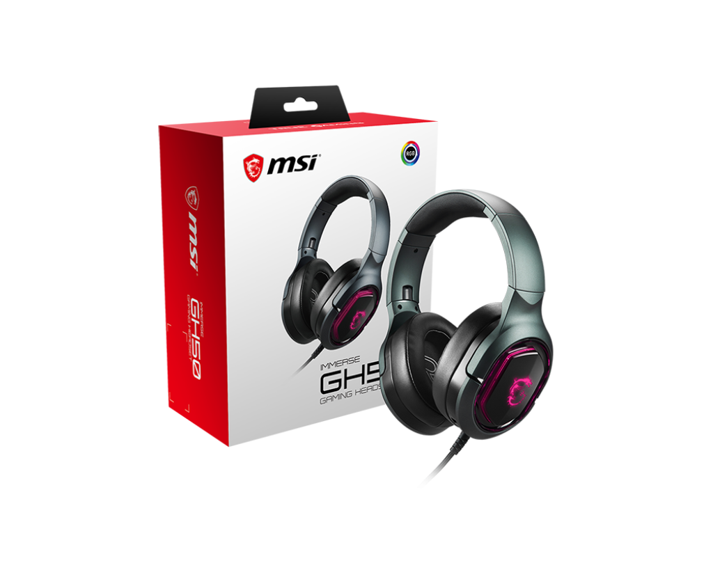 auriculares gaming msi immerse gh50