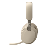 Auriculares inalámbricos MSI Maestro 500 Wireless Ivory para gaming, vista lateral en color marfil