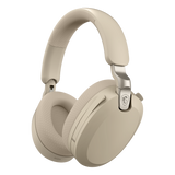 Auriculares inalámbricos MSI Maestro 500 Wireless Ivory para gaming, vista lateral en color marfil