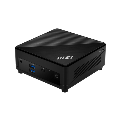 Barebone MSI Cubi 5 1M-438BEU para PC de escritorio, compacto y sin componentes internos, ideal para personalización y uso profesional