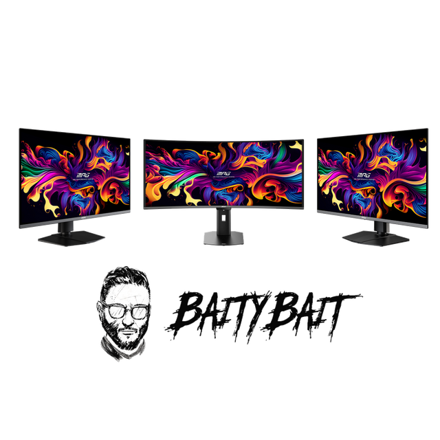 Bundle del setup de monitores de MSI y BaityBait