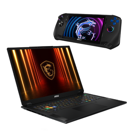 Bundle MSI portatil gaming Stealth 18 HX AI A2XWJG-048XES y Claw A1M-085ES